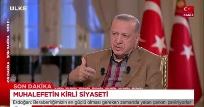 Başkan Erdoğan’dan CHP Genel Başkanı Kılıçdaroğlu’na çok sert tepki | Video