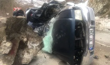 Trabzon’da feci olay! Seyir halindeyken üzerine kaya parçası düştü: 4 ölü