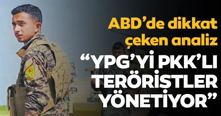 “YPG’yi PKK’lı teröristler yönetiyor”