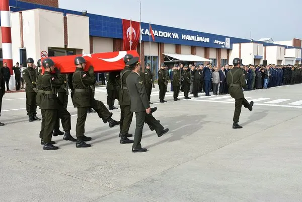 Şehit Pilot Üsteğmen Yasin Boy son yolculuğuna uğurlandı