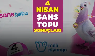 Şans Topu sonuçları belli oldu! Milli Piyango Online ile 4 Nisan 2021 Şans Topu çekiliş sonuçları ve MPİ online bilet sorgulama ekranı!