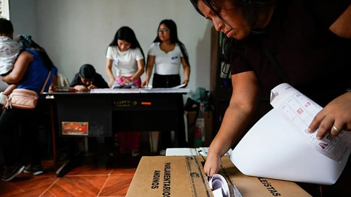 Ekvador’da halk sandık başında – Son Dakika Haberler Ekvador’da halk sandık başında – Son Dakika Haberler