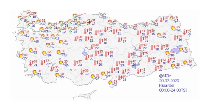 Son Dakika Haberi  Meteoroloji’den birçok il için hava durumu uyarısı! Bu hafta Türkiye genelinde...