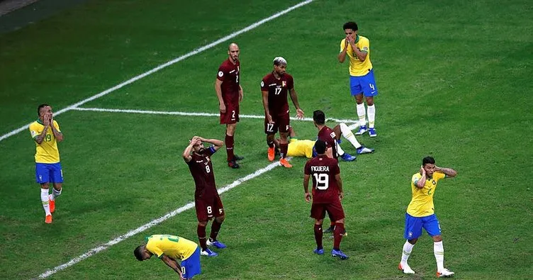 Brezilya - Venezuela maçından gol çıkmadı