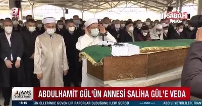 Adalet Bakanı Gül’ün annesi son yolculuğuna uğurlandı | Video