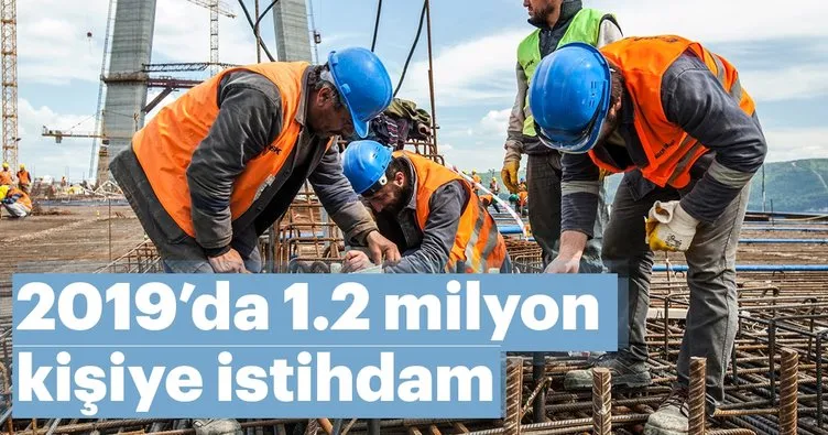 2019’da 1.2 milyon kişiye iş