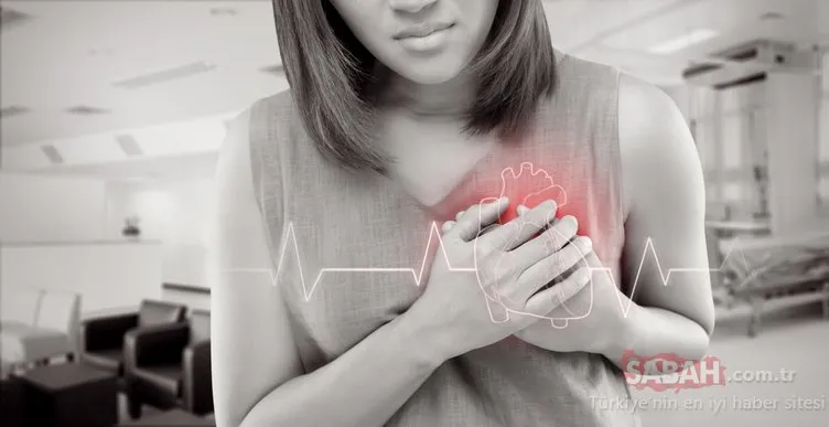 Kadınlarda kalp krizinin göstergesi olan 6 belirti!