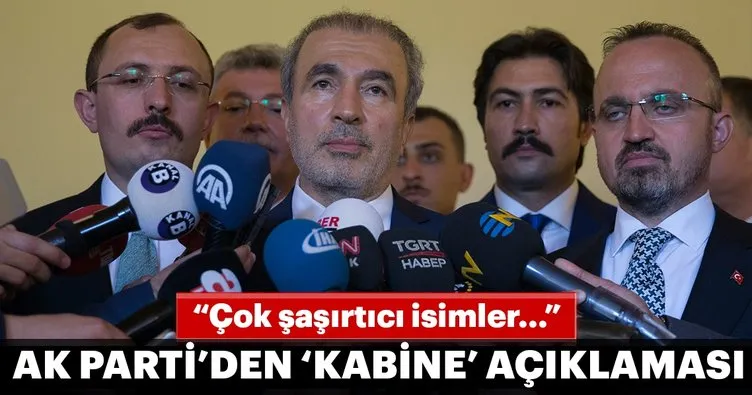Son dakika: AK Partili Bostancı’dan ’Bakanlar Kurulu’ açıklaması
