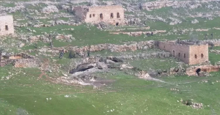 Mardin’de teröristlerin sığınak olarak kullandığı mağaraya operasyon yapıldı