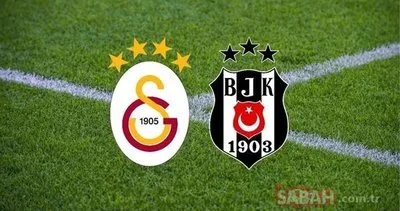 Galatasaray Beşiktaş maçı ne zaman, saat kaçta? Süper Lig GS - BJK derbisi: Galatasaray Beşiktaş maçı hangi kanalda? Muhtemel 11’ler