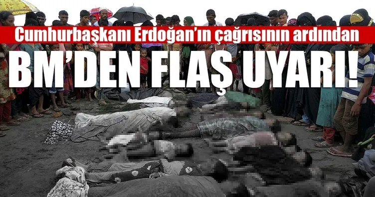 Cumhurbaşkanı Erdoğan’ın çağrısının ardından BM’den flaş uyarı!