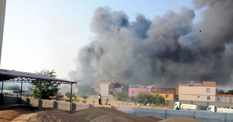 Gaziantep’te iplik fabrikasında yangın çıktı!