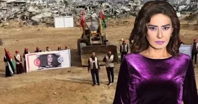 Gazze’de inşaat başladı! Yıldız Tilbe 300 bin dolarlık bağışla gönülleri fethetmişti...