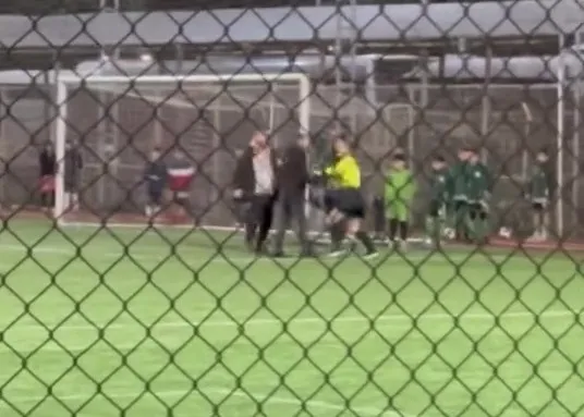 Kadın hakeme şiddet olayı