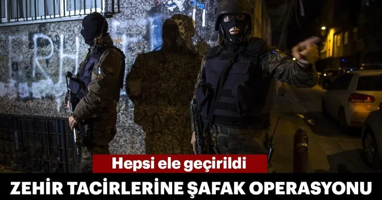 İstanbul’da narkotik operasyonu... 8 kişi gözaltına alındı