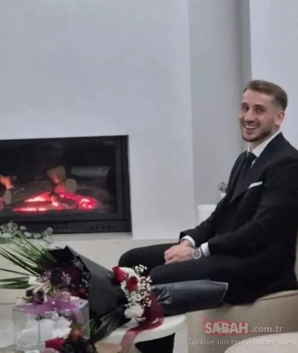 Kerem Aktürkoğlu’ndan nişanlısı Ceren Azak’a büyük jest! Kramponuna adını yazdırdı