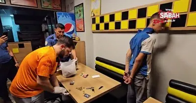 Pizzacıdan 18 bin lira çalan şüpheli, suçüstü yakalandı! | Video