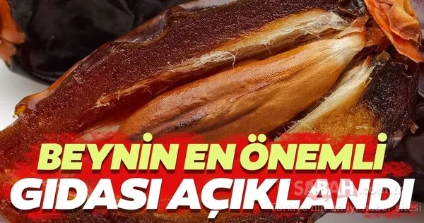 Beyin sağlığı için en yararlı gıda olduğu kantlandı!