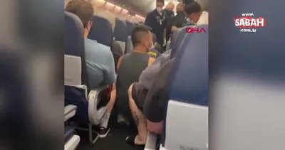 Uçakta koronavirüsten ölen yolcunun görüntüleri ortaya çıktı | Video