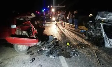 Ankara’da feci kaza! İki araç kafa kafaya çarpıştı: 3 ölü, 1 yaralı