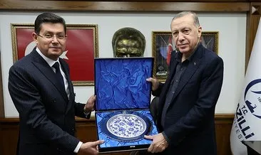 Başkan Erdoğan, Nazilli Belediyesi’ni ziyaret etti
