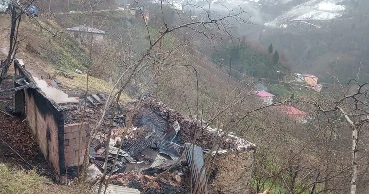 Giresun’da yangın: 1 ölü