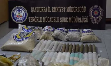 Şanlıurfa’da PKK cephaneliği ele geçirildi