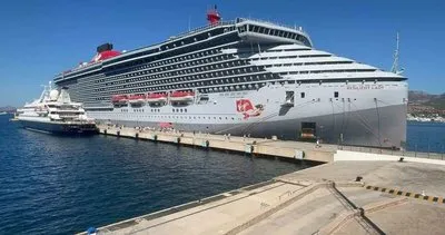 Bodrum’da deniz turizminde hareketlilik! 2 gemi 2 bini aşkın turist getirdi #mugla