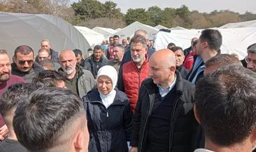 Bakan Karaismailoğlu, Malatya’da depremzedeleri ziyaret etti