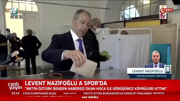 Son dakika: Levent Nazifoğlu Metin Öztürk'le ayrılığın perde arkasını A Spor'a açıkladı!