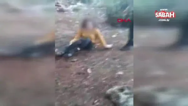 Antalya'da dehşete düşüren görüntüler! Genç kıza ormanlık alanda işkence!