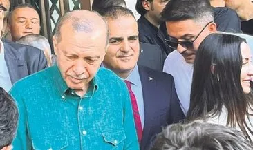 Cumhurbaşkanı Erdoğan vatandaşlarla sohbet etti