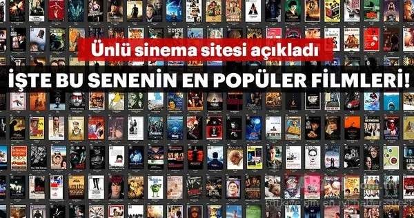 En popüler filmler