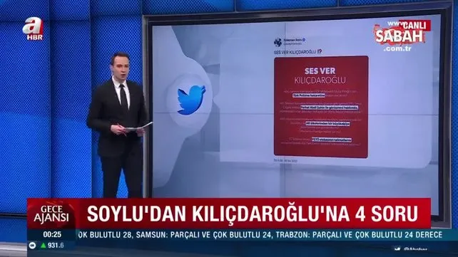 İçişleri Bakanı Süleyman Soylu '4 soru' sorup çağrıda bulundu: Ses ver Kılıçdaroğlu! | Video