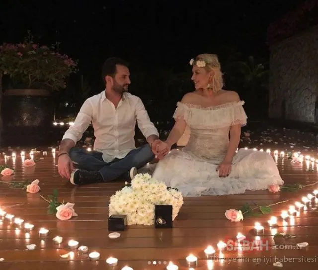 Güzel şarkıcı Aylin Coşkun’a Volkan Aslan’dan romantik evlilik teklifi!