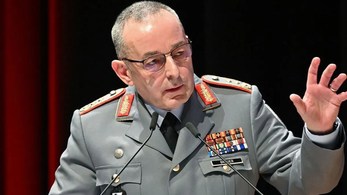Almanya Genelkurmay Breuer'den 'savaş' açıklaması: Bir planımız var