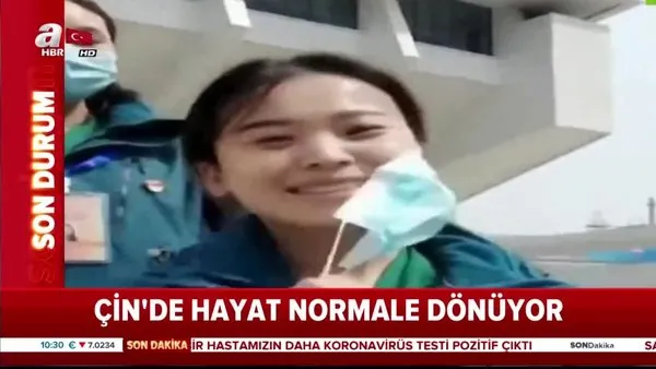 Çin'de hayat normale dönüyor... Wuhan'da Corona virüse karşı zafer kazanıldı! | Video