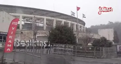 Beşiktaş Galatasaray maçı oynanacak mı? İşte derbi öncesi Vodafone Park’ta son durum | Video