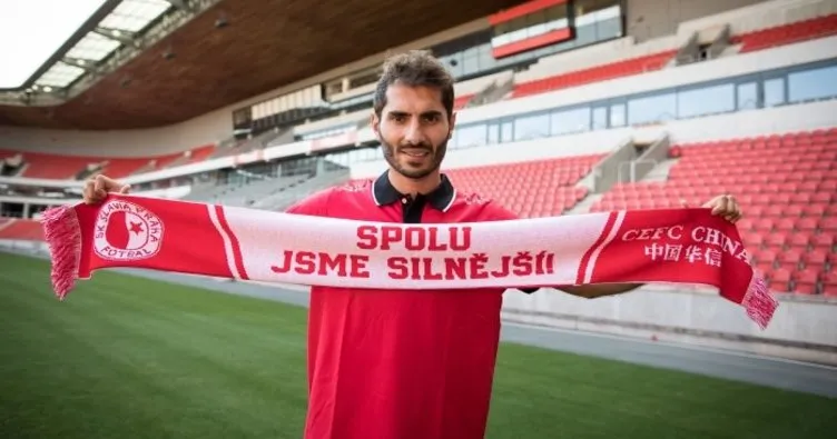 Slavia Prag’a transfer olan Halil Altıntop’tan ilk açıklama