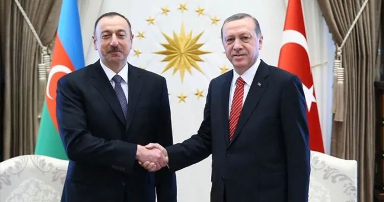 Azerbaycan Cumhurbaşkanı İlham Aliyev’den Başkan Erdoğan’a teşekkür