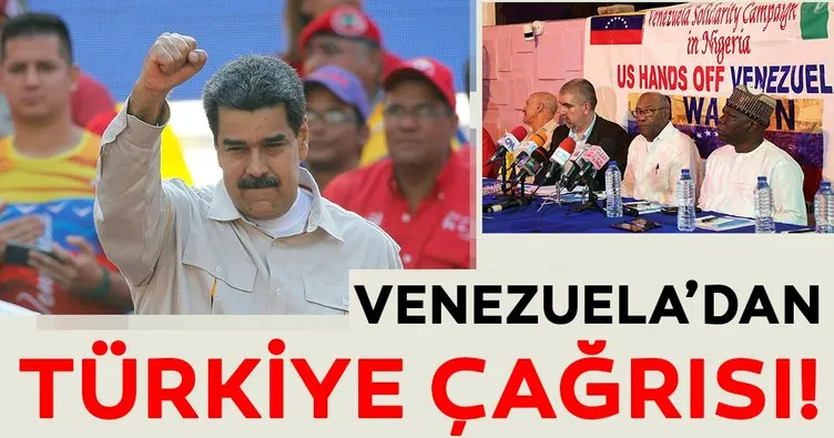 Venezuela’dan Türkiye çağrısı