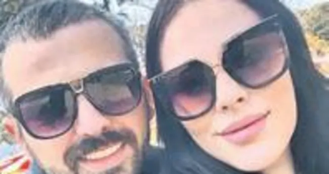 Tuğçe’den eşiyle mutluluk pozu