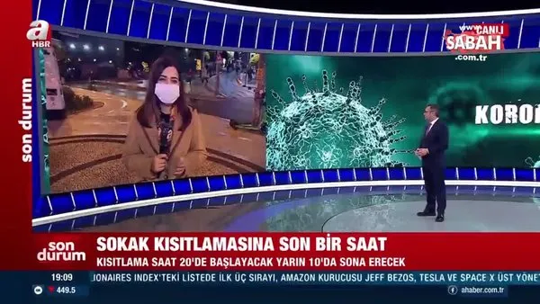 Sokağa çıkma kısıtlamasına dakikalar kala İstanbul'da son durum