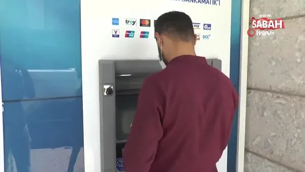 Gaziantep'te ATM'de bulduğu 5 bin lirayı bankaya teslim eden işsiz gençten açıklama | Video