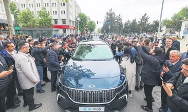 Yerli otomobil Togg’a tarihi karşılama