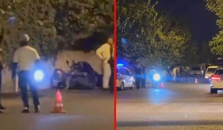 Otomobille polise çarptı: İfadesi pes dedirtti!