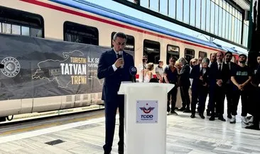 Turistik Tatvan treni ilk yolculuğuna çıktı #bitlis