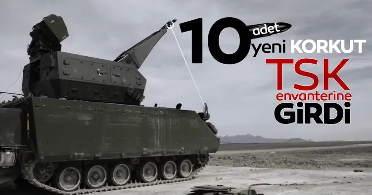 Türk Silahlı Kuvvetlerine 10 yeni Korkut teslimatı