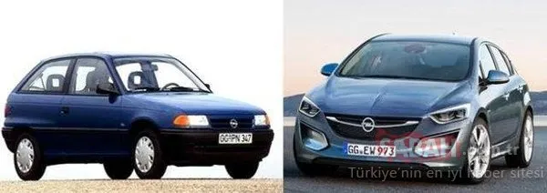 Efsane otomobillerin inanılmaz değişimi