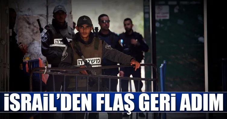 İsrail, Mescid-i Aksa’nın kapılarındaki dedektörleri kaldırıyor